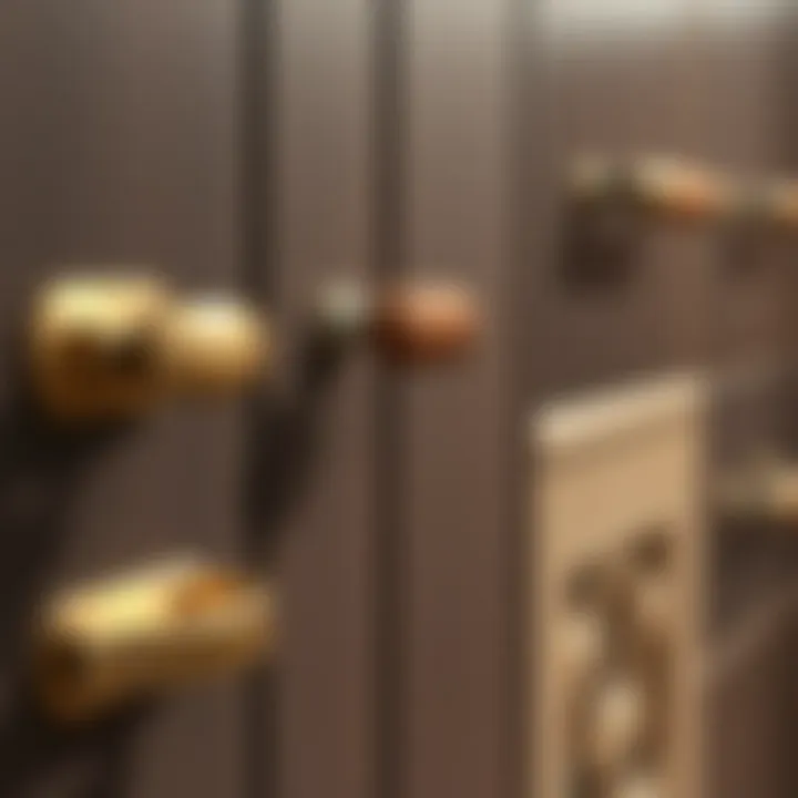 Cabinet Handles Across Different Interior Styles Comparison of various cabinet handles in different interior styles