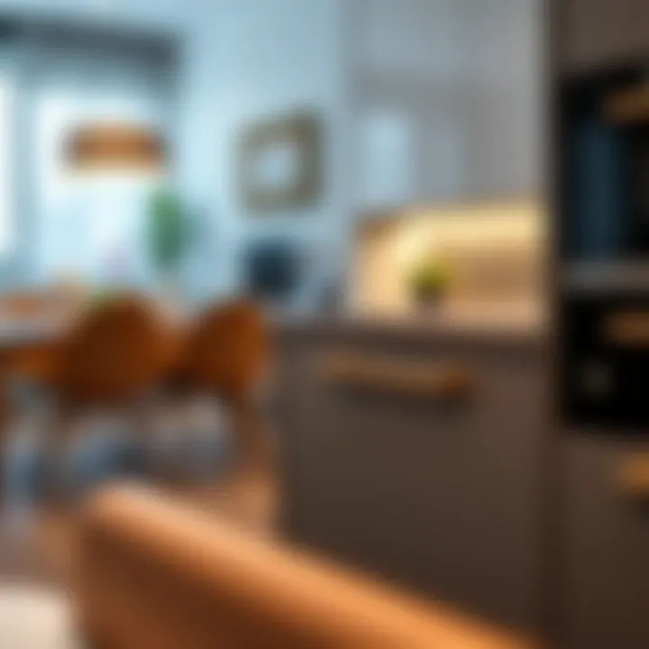 Modern Home with Stylish Cabinet Handles Stylish cabinet handles in a modern home setting