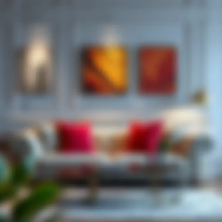 Elegant Sofa Combinations in 2023 Elegant sofa combinations highlighting color trends in interior design