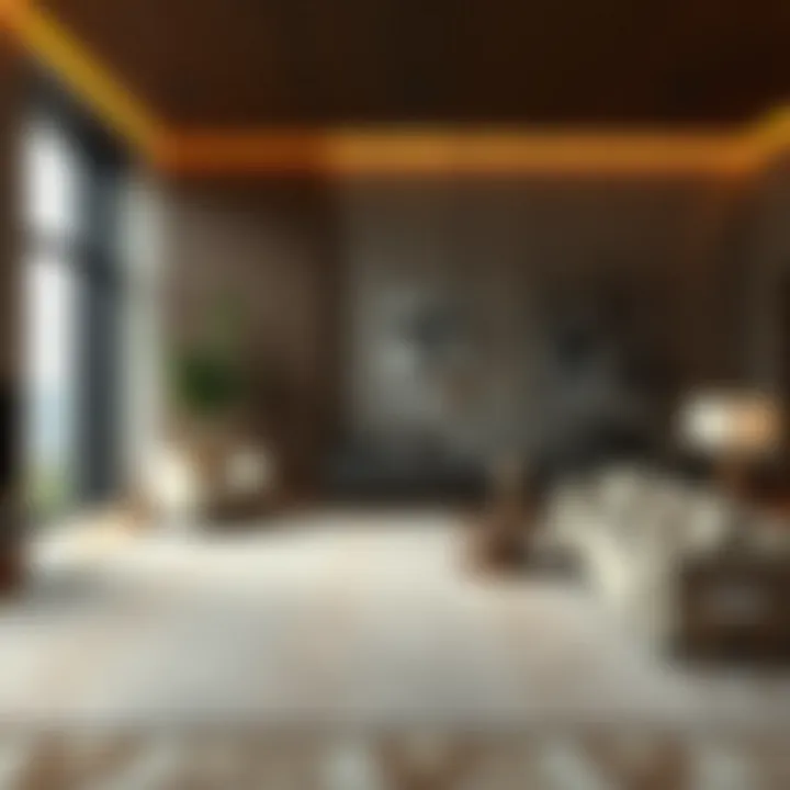 Luxurious materials used in high-end carpets