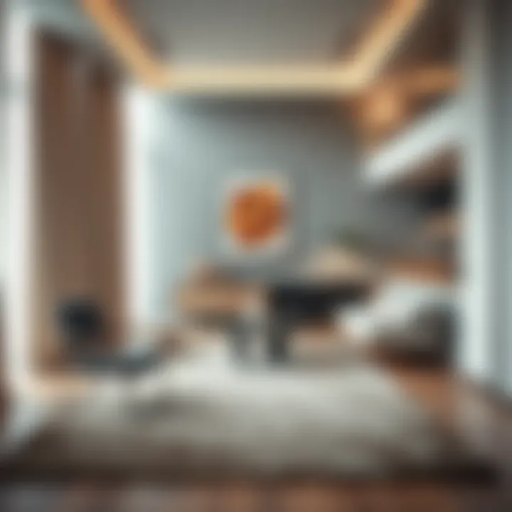 Stylish 5 metre rug in modern interior