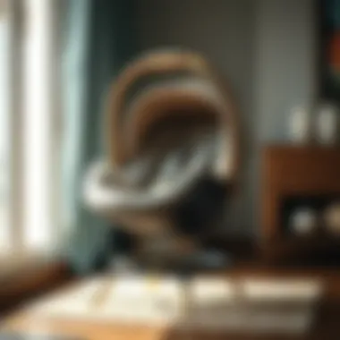 High-Quality Infant Seat Craftsmanship Detailed view of a high-quality infant seat demonstrating craftsmanship and aesthetics