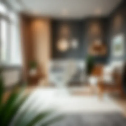 Stylish nursery with a modern infant seat set showcasing functionality and design