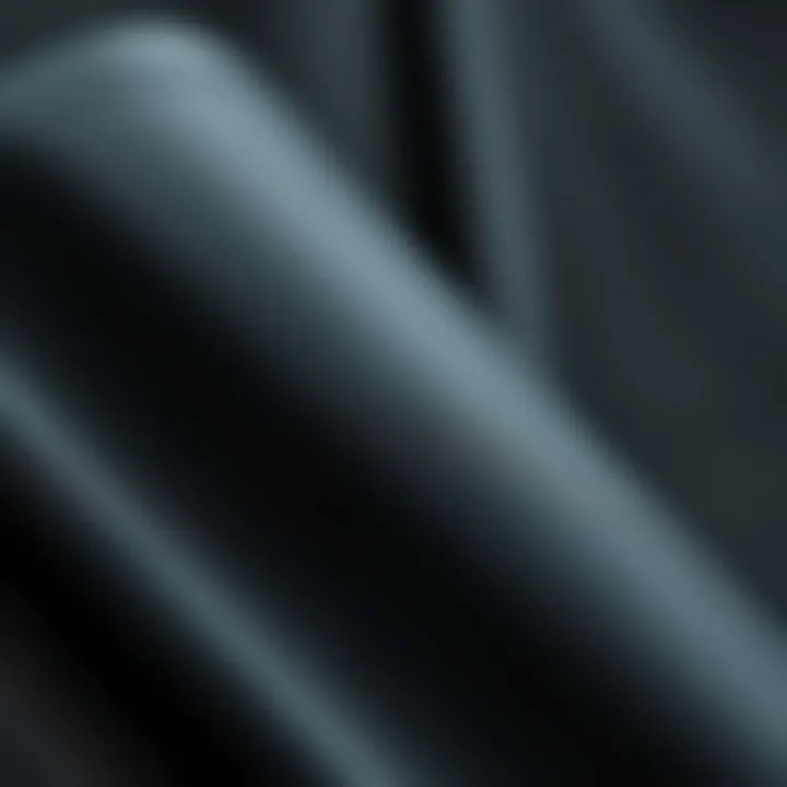 Textures of Anthracite in Modern Design Close-up of anthracite materials and textures for furniture