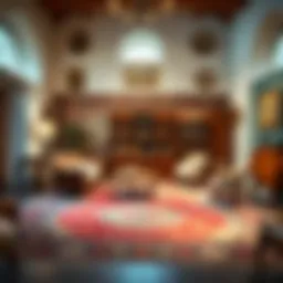 Intricate patterns of Bahariye rugs showcasing historical designs