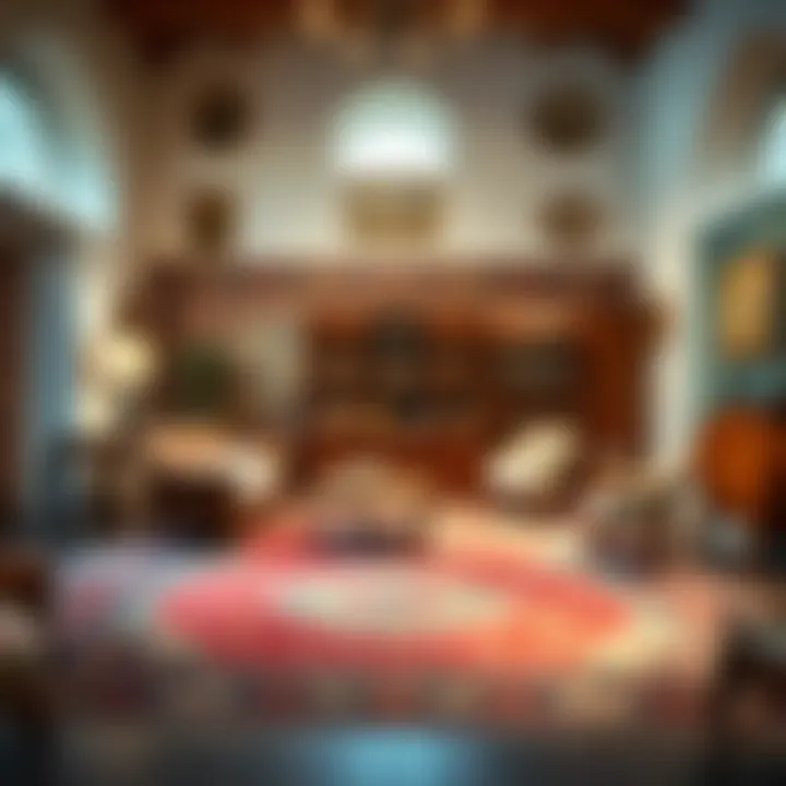 Historical Designs of Bahariye Rugs Intricate patterns of Bahariye rugs showcasing historical designs