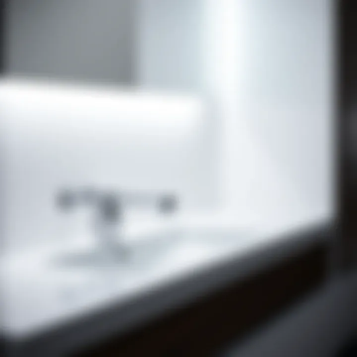 Sleek bathroom faucet with modern design