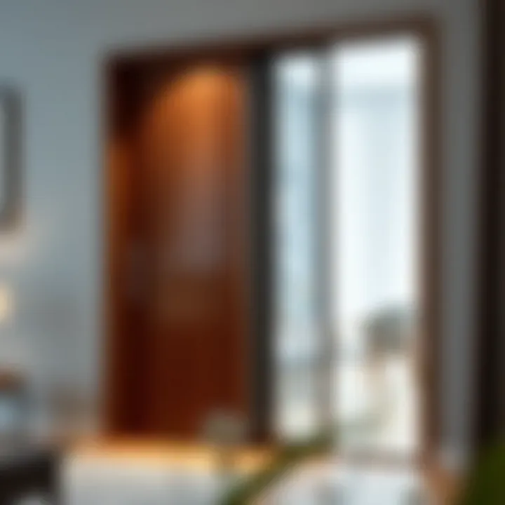 Elegant Bauhaus Sliding Door Design Elegant design of a Bauhaus sliding door