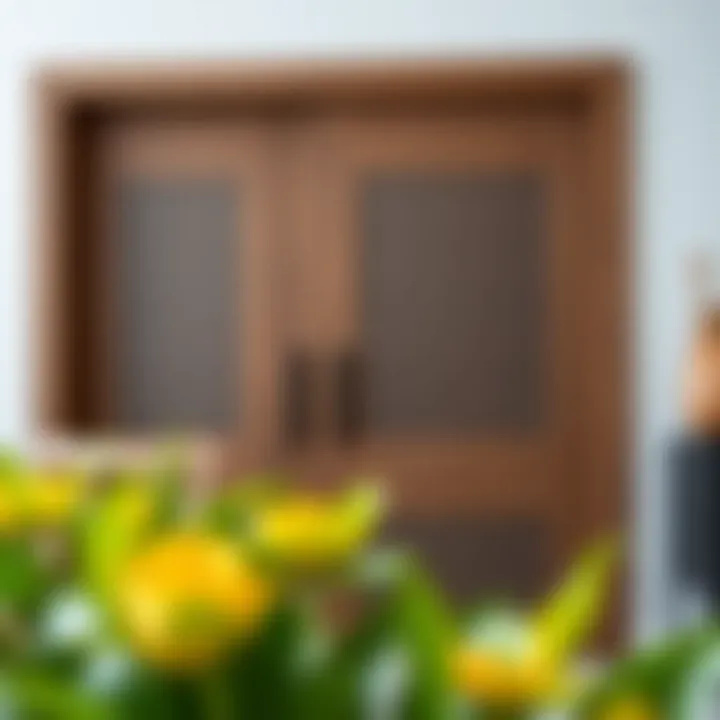 High-Quality Materials in Bauhaus Sliding Doors High-quality materials used in Bauhaus sliding doors