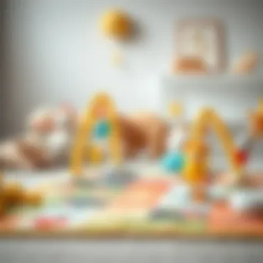 Different types of baby play mats displayed together