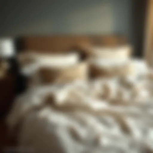 Exploring the Elegance of Bed Linen Elegant bed linen set showcasing various materials