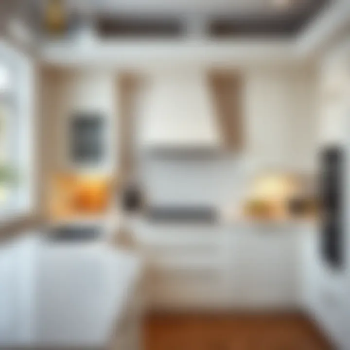 Classic White Kitchen with Timeless Design Classic white kitchen with timeless cabinetry