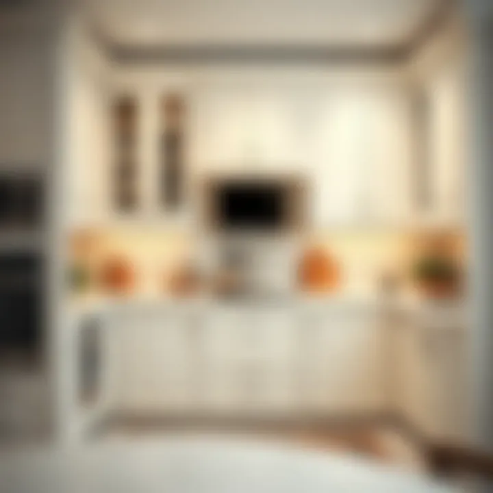 Functional White Cabinets for Kitchen Organization Functional white cabinets enhancing kitchen organization