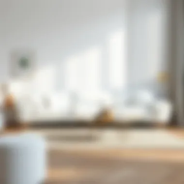 Elegant white sporty sofa set enhancing modern decor