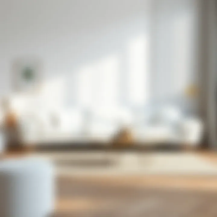 Elegant white sporty sofa set enhancing modern decor