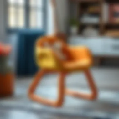 Ergonomic Baby Chair Colorful baby chair with ergonomic design