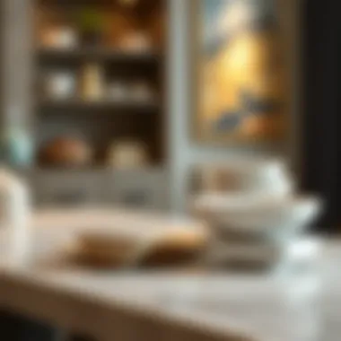 Premium Materials in Dish Material Stand Elegant dish material stand made of premium materials