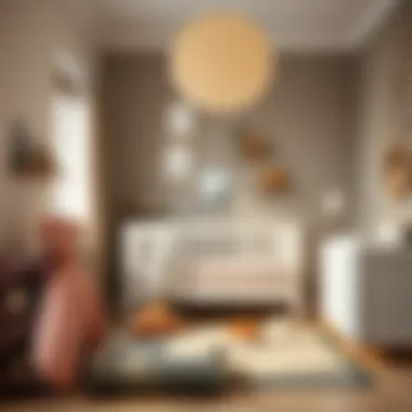 Comfortable Baby Room Ambiance Cozy and inviting baby room setup
