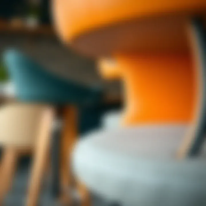 High-Quality Materials in Bar Stool Craftsmanship Close-up of high-quality materials used in bar stools