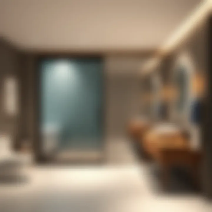 Seamless Sliding Solution Contemporary sliding glass door creating seamless space