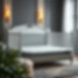 Elegant infant crib mattress showcasing luxury and comfort