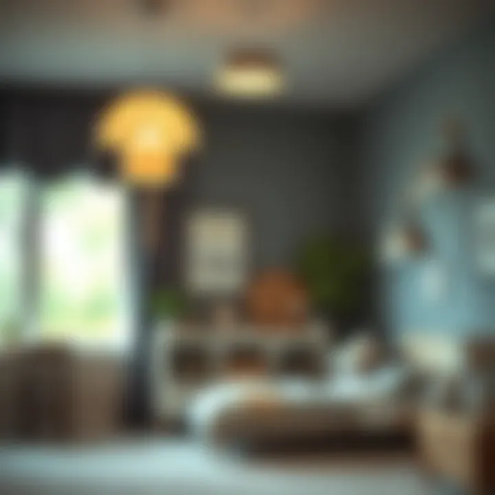 Eco-friendly lighting solution that highlights energy efficiency while enhancing a child's space.