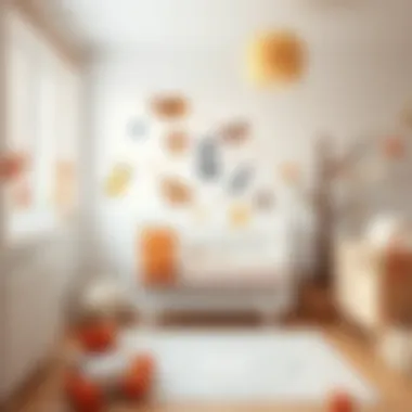 Playful Animal Themes for Nurseries Themed decorations featuring animals in a nursery