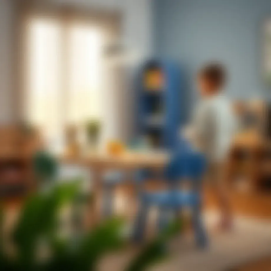 Stylish children's activity table and chair set designed for comfort and creativity