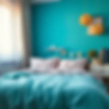 Illustration of psychological effects of colors in children's bedding