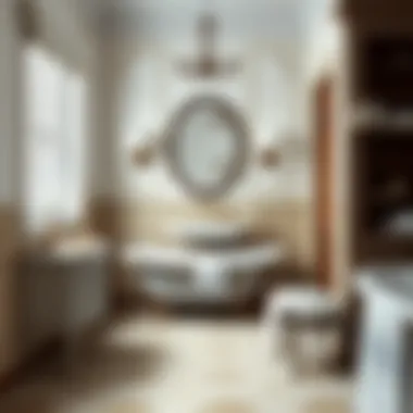 Timeless Classic Bathroom Classic bathroom with vintage elegance and rich details