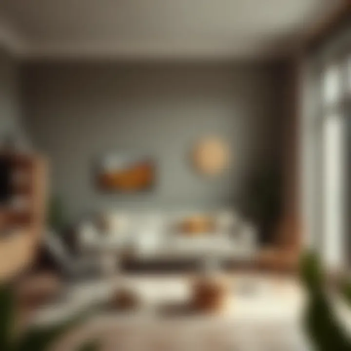 Harmonious Color Palette for Decor A color palette showcasing harmony for interior design