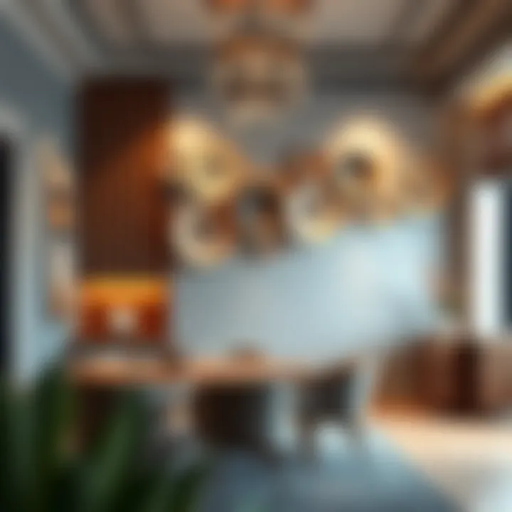 MDF Wall Decor Enhancing Office Ambience Contemporary office space with MDF wall decor