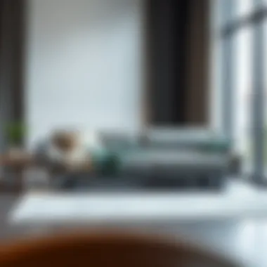 Contemporary design of a sofa bed showcasing versatility