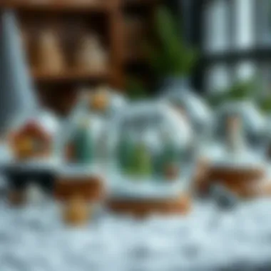 Decorative Elements for Snow Globes Variety of decorative elements for filling snow globes