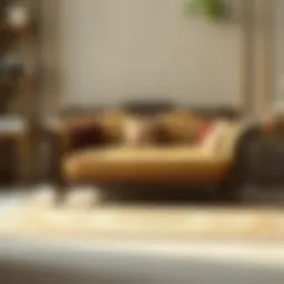 Elegant iron sofa design with intricate patterns