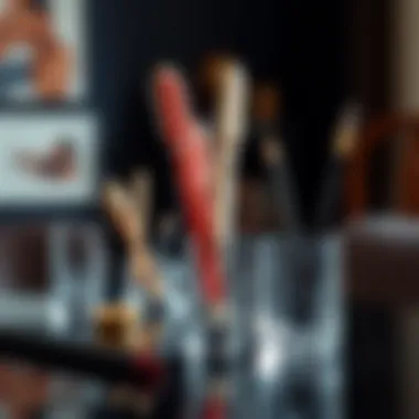 Variety in Choice Diverse designs of transparent pen holders