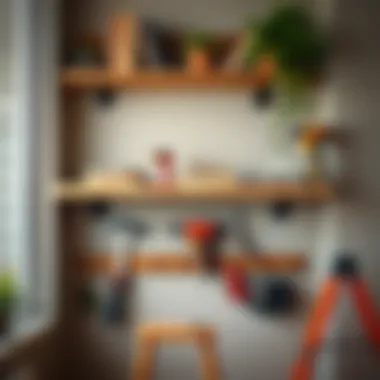 DIY Shelf Installation Essentials DIY wall shelf installation with tools