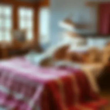 Caring for woven bedspreads to maintain their beauty