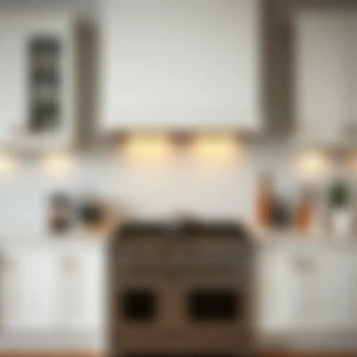 Stylish nine-burner stove showcasing modern kitchen design