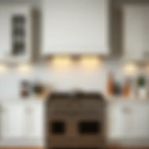 Modern Kitchen Elegance with Nine-Burner Stove Stylish nine-burner stove showcasing modern kitchen design