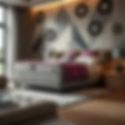 Elegant double mattress showcasing comfort and design