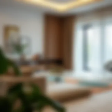 Innovative placement of double-sided carpets in modern homes