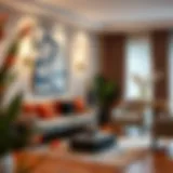 Elegant accessorized dresuar for modern interiors