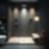 A sleek, modern shower tray design showcasing elegance and functionality.