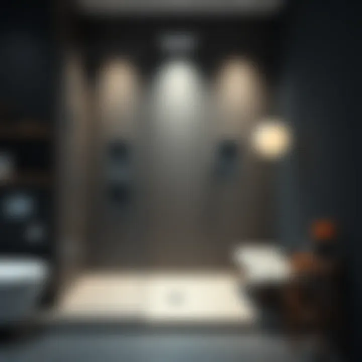 A sleek, modern shower tray design showcasing elegance and functionality.