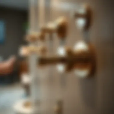 Various types of wall mounting hardware