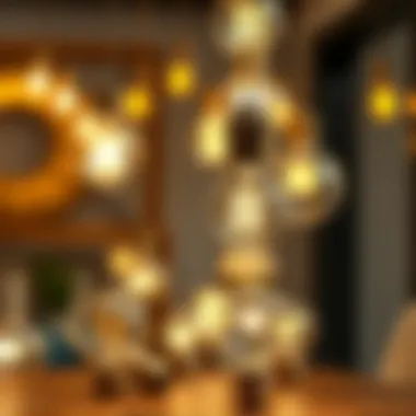 Artistic E14 LED Bulb Designs for Home Decor E14 LED bulbs displayed in various artistic designs for home decor