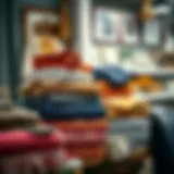 Diverse Selection of Towels Variety of towels displayed to showcase different designs and qualities