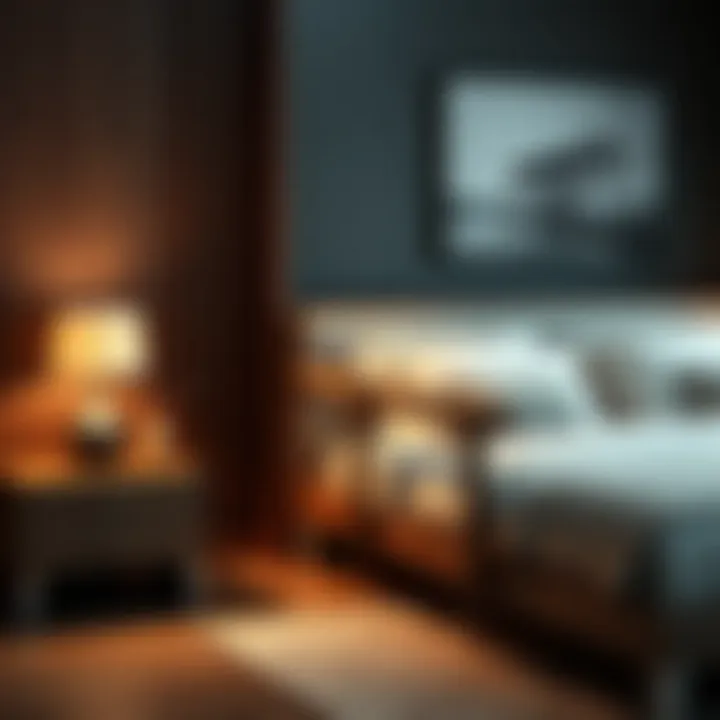 Elegant wooden bed guardrail design