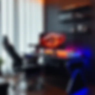 The Benefits of Ergonomics in Gaming Desks Ergonomic gaming desk with adjustable features